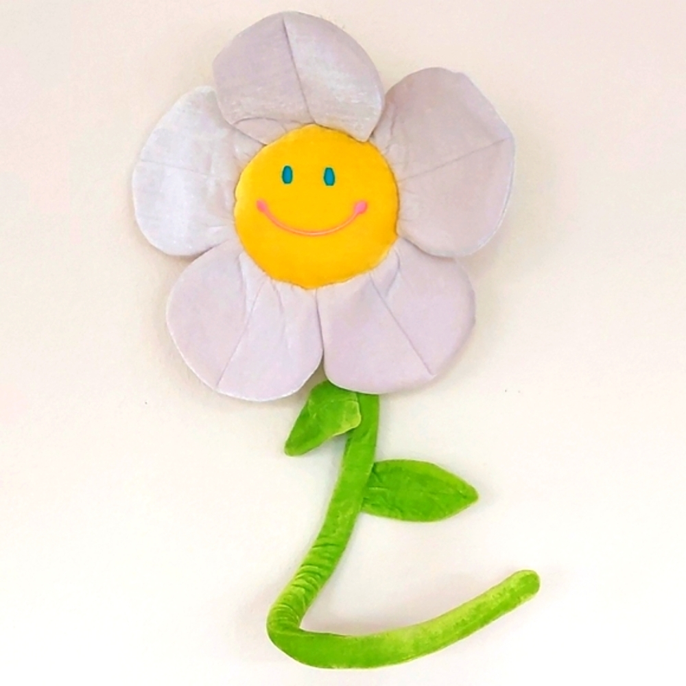 36" Happy Face flower NWOT